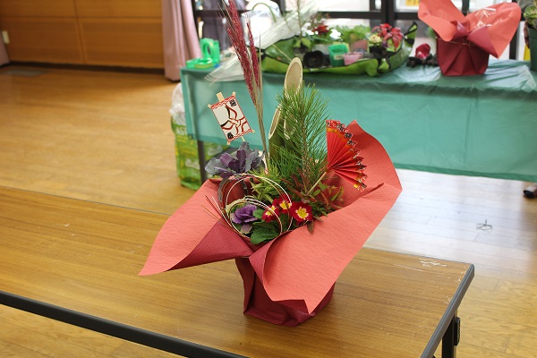 ミニ門松完成写真