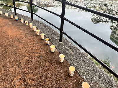 一つ一つ丁寧に作られたランタン