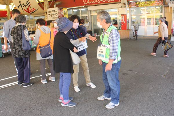 ほっとかれん隊のスタッフがアドバイス