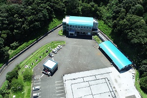 画像：職員によるドローン空撮写真