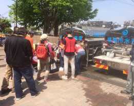 熊本地震災害支援の写真１