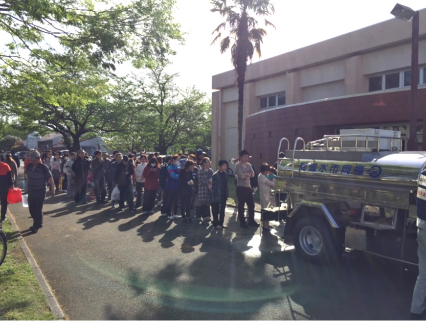 熊本地震災害支援の写真２