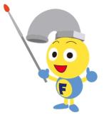 水道局マスコットフクちゃん