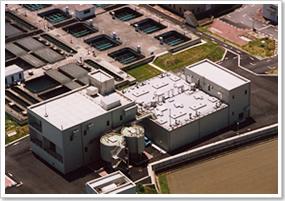 多々良浄水場全景の写真