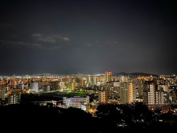 愛宕山から見た夜景