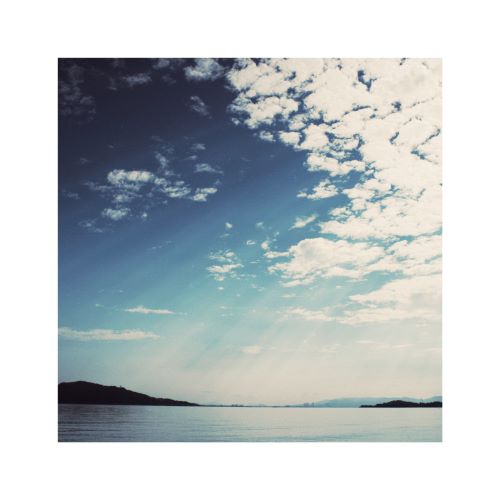 長垂海浜公園から見た景色