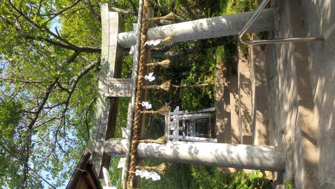 今宿上ノ原の叶嶽神社の鳥居