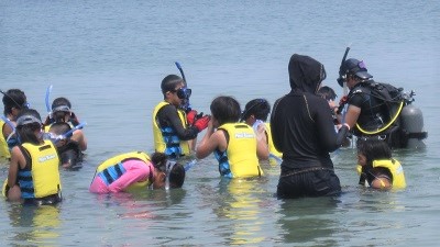 交換学習「海山交流」の様子１