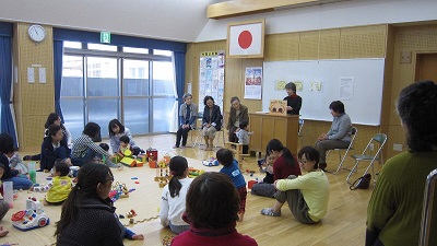 「子育てサークル ちゃ チャ Cha」の活動の様子