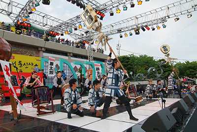 写真：今宿纏太鼓