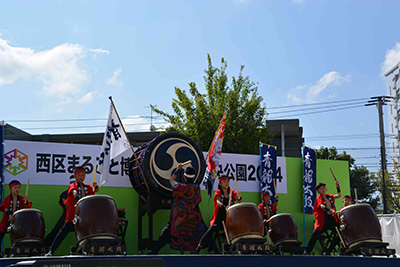 写真：青龍太鼓
