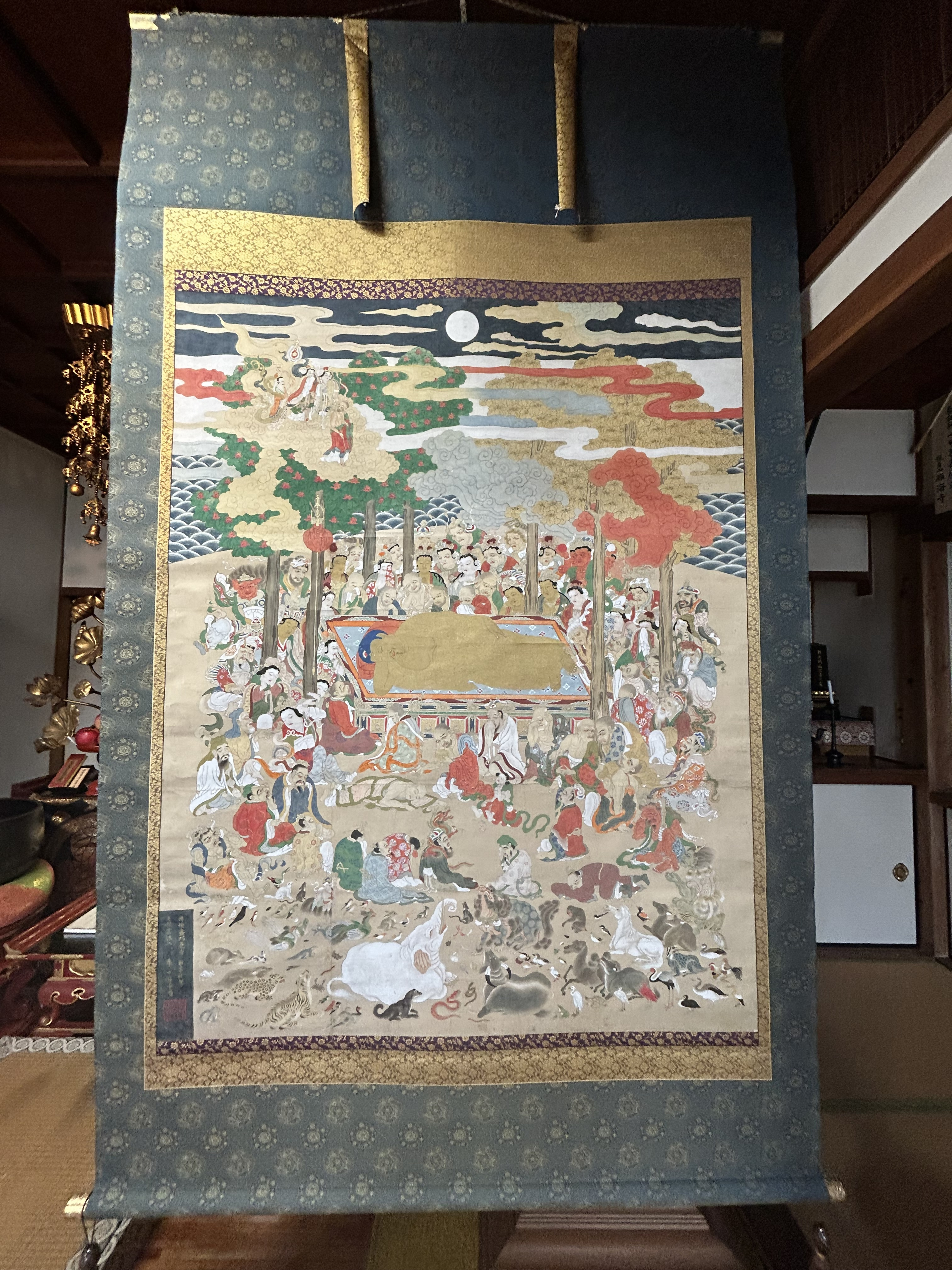 願海寺の涅槃図