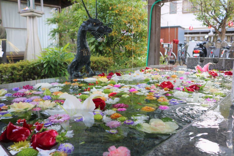 住吉神社の花手水