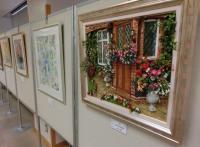 西区市民美術展の写真