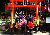 秋のウォーキング写真