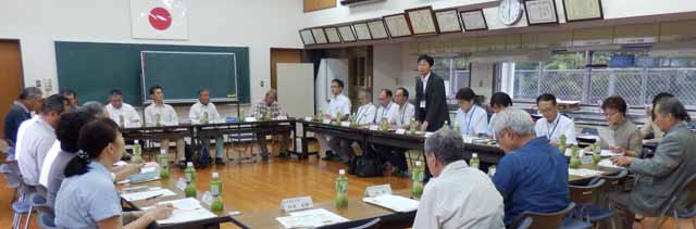 画像：区長と語ろう会の様子の画像２