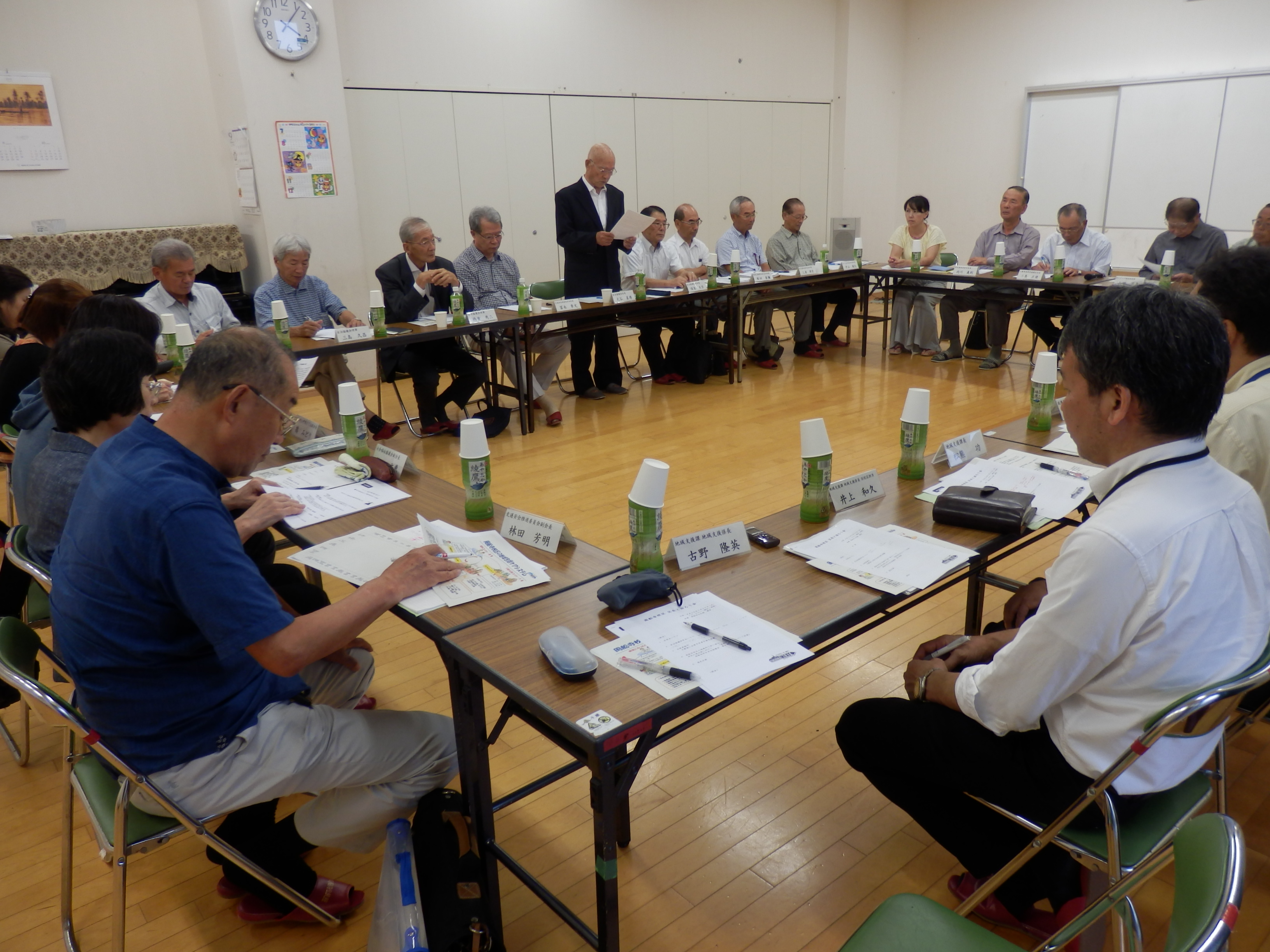 画像：周船寺校区自治協議会　大谷会長のご挨拶