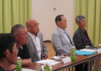 玄界校区自治協議会との意見交換の様子