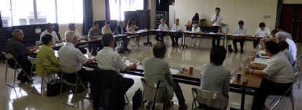 画像：区長と語ろう会の様子の画像４