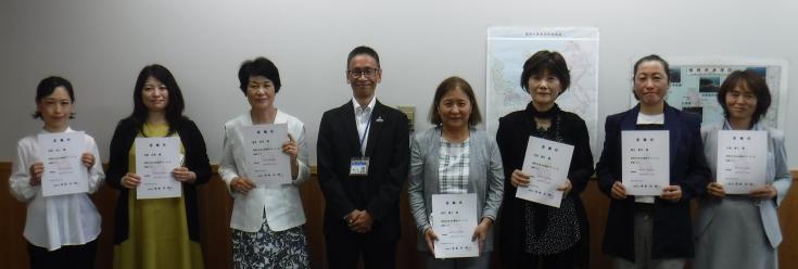 令和４年農林水産局長とサポーターのみなさん