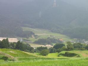 福岡市早良区脇山の中山間地域風景