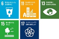 基本方針４に関連するSDGsロゴ画像