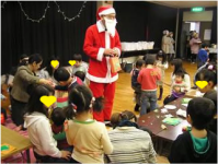 さわらっこ　クリスマス会の様子の画像