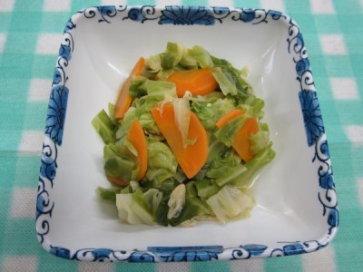 料理の出来上がり画像（とりわけ離乳食大人メニュー）