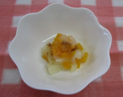 料理の出来上がり画像（とりわけ離乳食）2