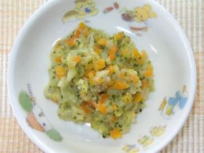 料理の出来上がり画像（ブロッコリーのクリーム煮）