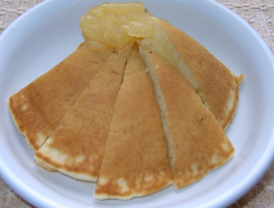 料理の出来上がり画像（ホットケーキ）