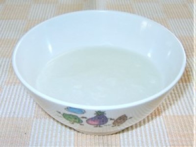 料理の出来上がり画像（グリース粥）