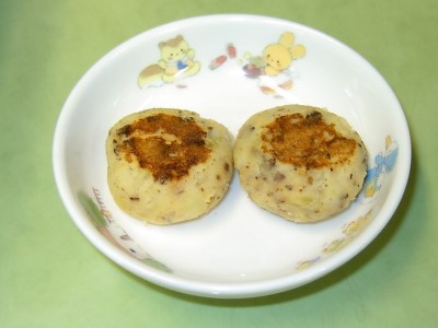 料理の出来上がり画像（もみじ焼き）