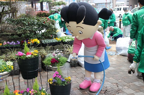 植え替えの様子2