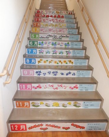 令和7年度大原公民館階段アート