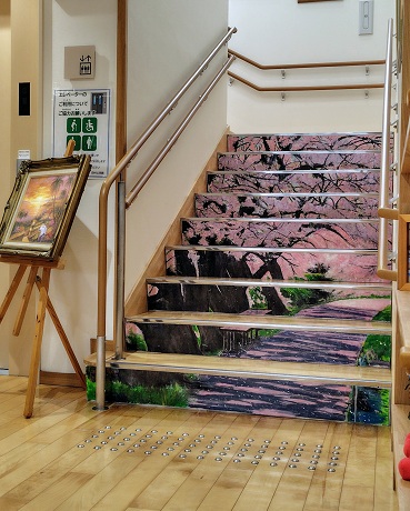 令和7年度田村公民館階段アート