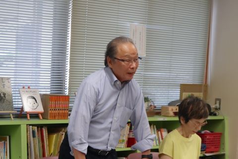 飯田会長からのあいさつ