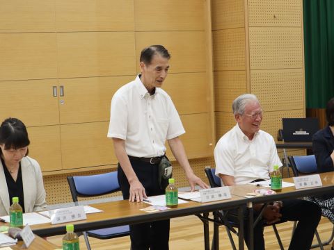 吉武会長からのあいさつ