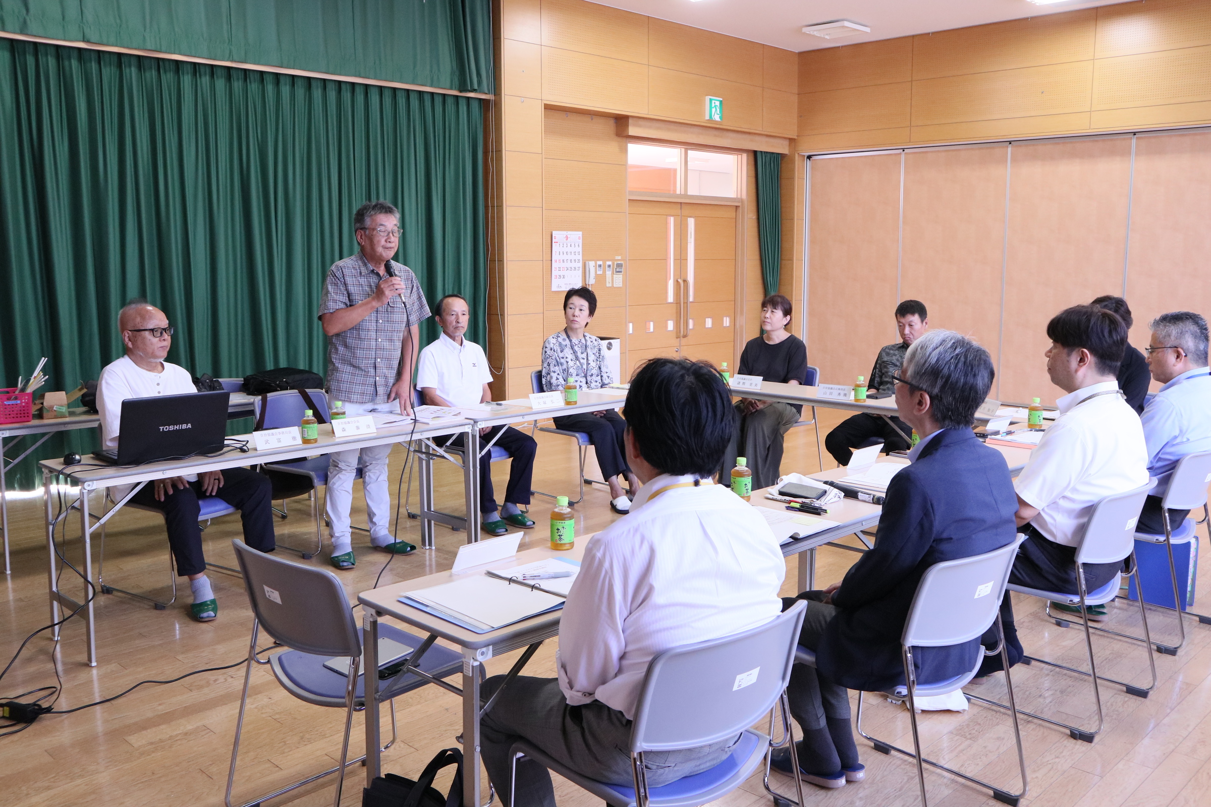 森会長のあいさつの写真