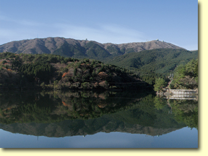 画像：背振ダム貯水池（１）