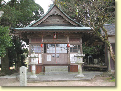 画像：三社宮と円珠院（１）