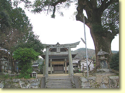 画像：三社宮と円珠院（２）