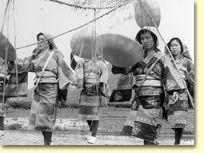 画像：お田植舞（４）