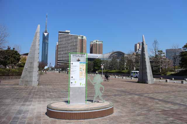 博物館前交差点北側の写真