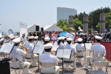 市消防音楽隊の様子