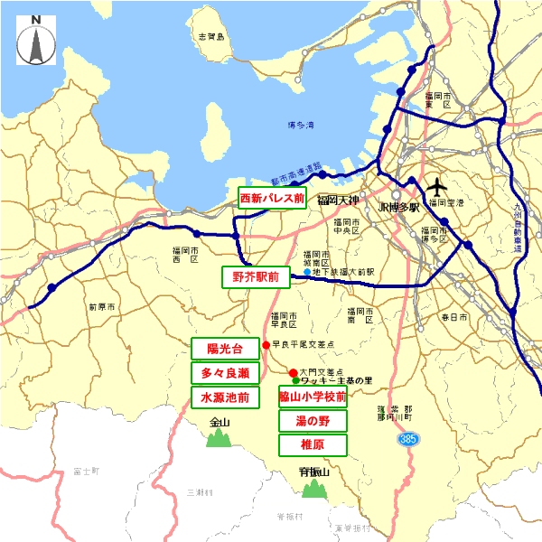 画像：アクセスマップ