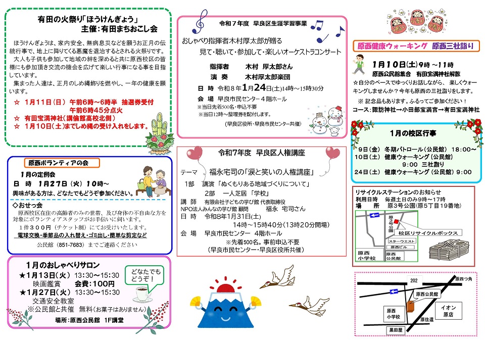 原西公民館1月号ウラ