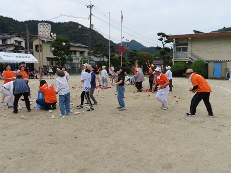 校区運動会の様子