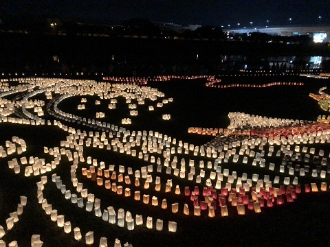 灯明まつりの写真