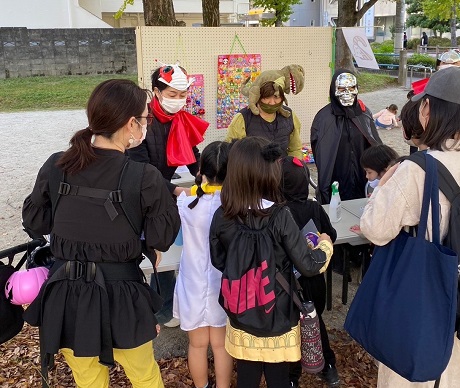 ハロウィンウォークラリーの写真